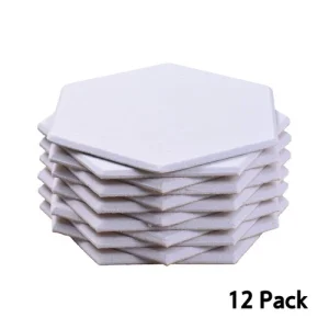 12 Pack Acoustic Panels Hexagon Sound Proof Padding For Recording Studio MNBX