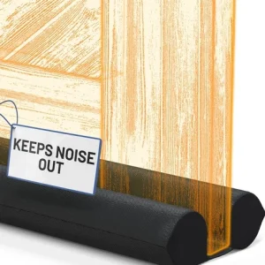 Everlasting Comfort Under Door Draft Stopper - Under Door Sound Blocker,