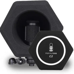 Professional Microphone Isolation Ball Shield Pop Filter
