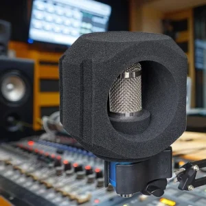 Microphone Isolation Ball Sound-absorbing Shield With Filter Portable Competent